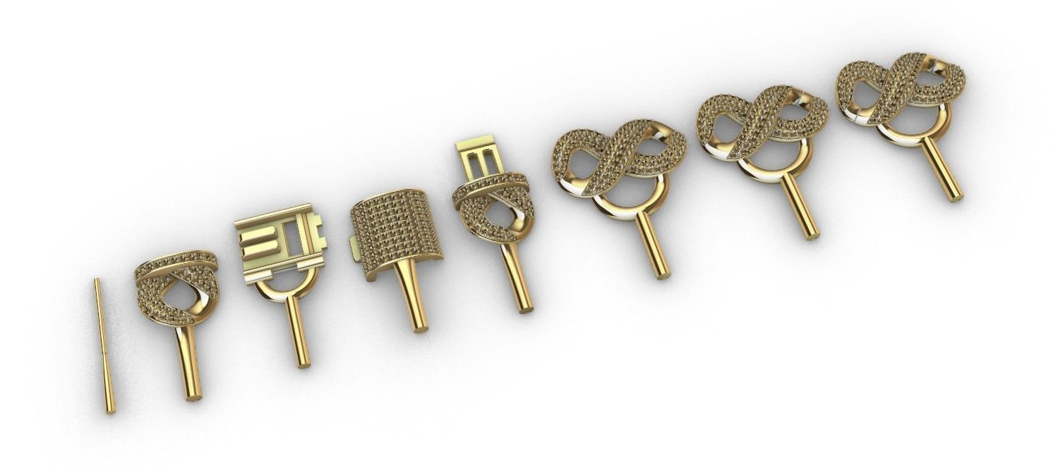 15 MM INFINITY LINK 3D print model_17