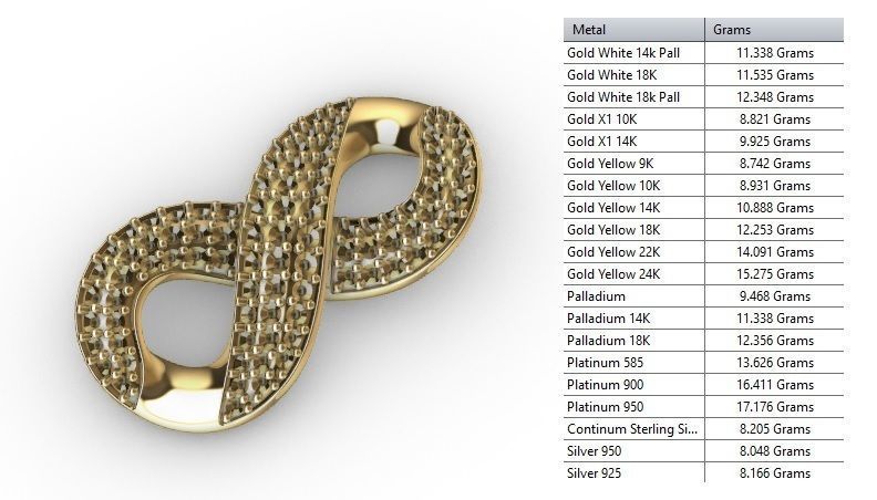 15 MM INFINITY LINK 3D print model_7