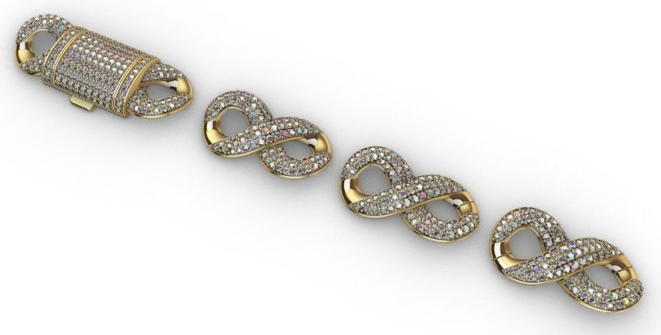 15 MM INFINITY LINK 3D print model_13