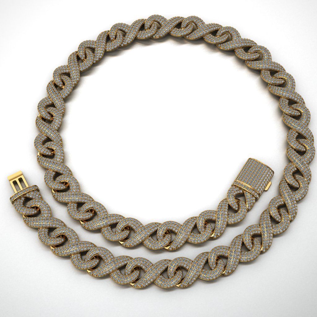 15 MM INFINITY LINK 3D print model_2