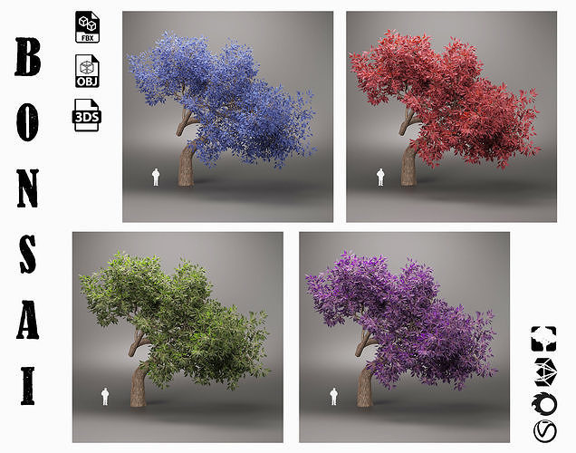 Bonsai-tree Vol 01 3D model