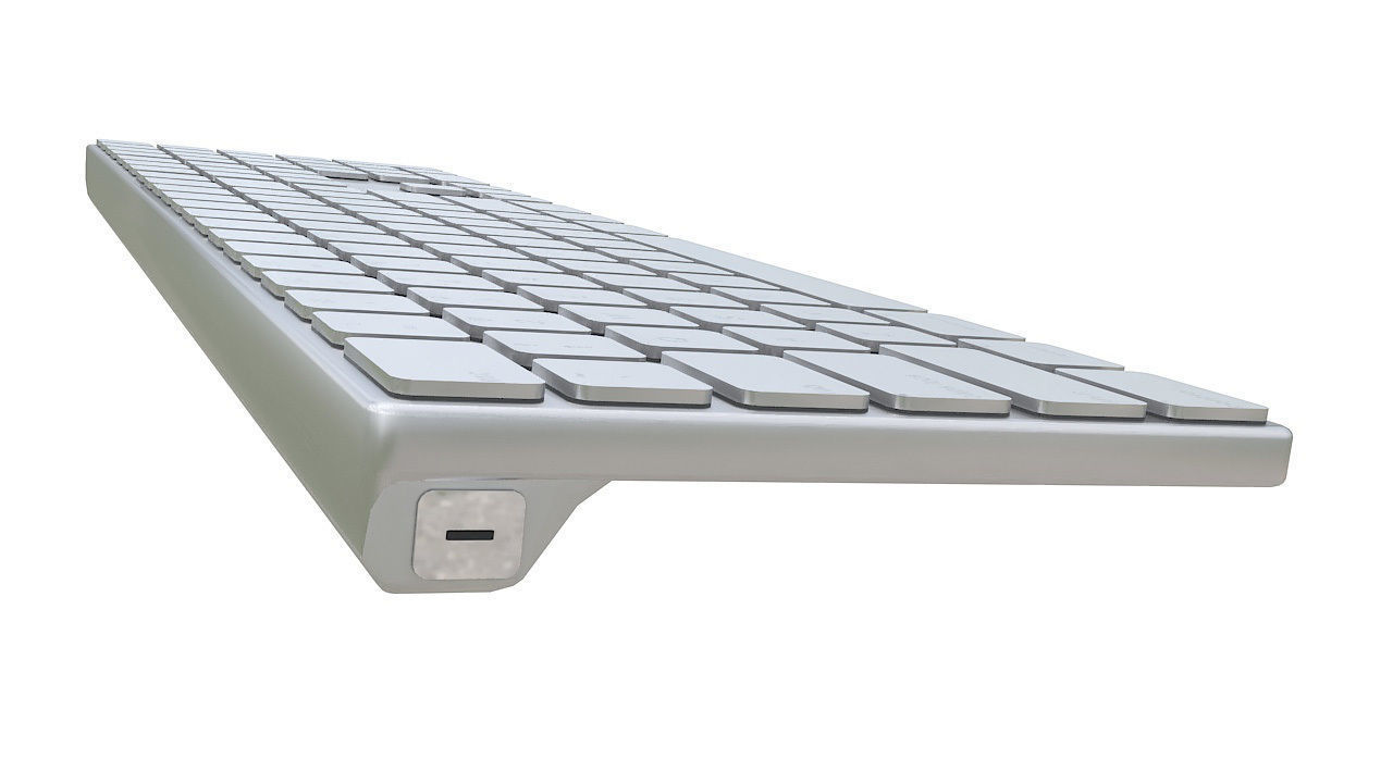 apple mac wireless keyboard 3D model_4