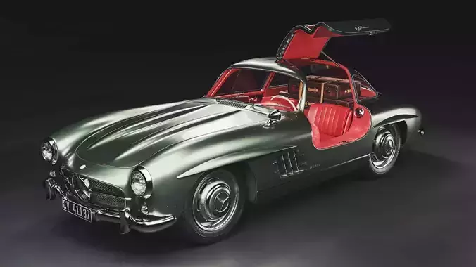Car Mercedes SL 300 3D model