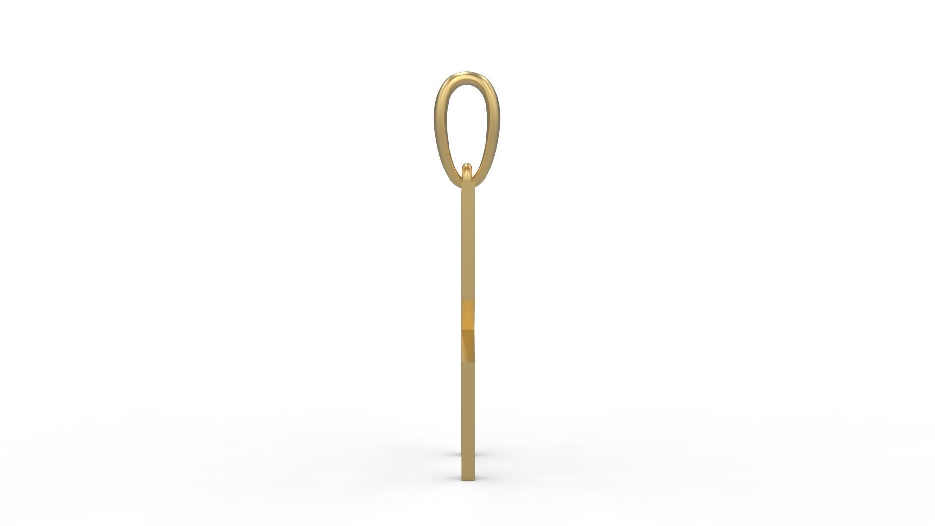 Initial Letters Pendant WARINGTONSDEMO X 3D print model_2