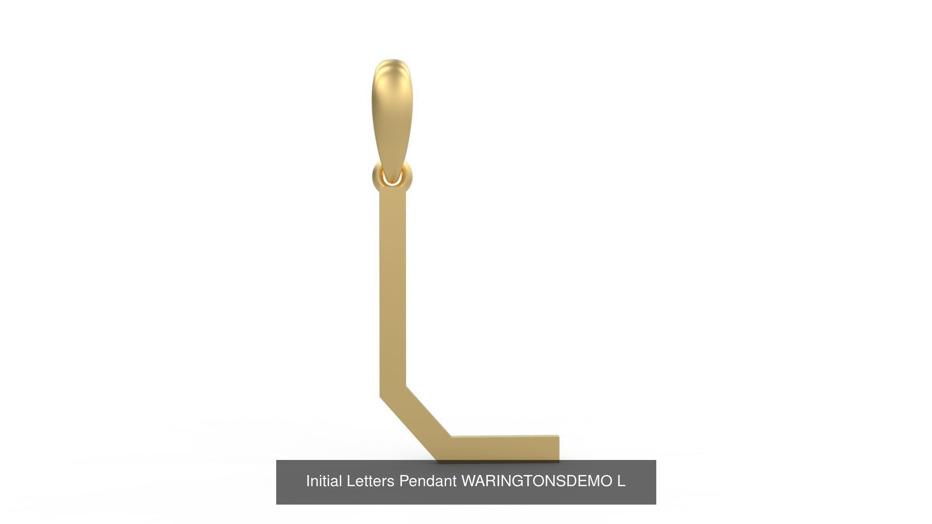 Initial Letters Pendant Alphabets WARINGTONSDEMO 3D Model Collection_14