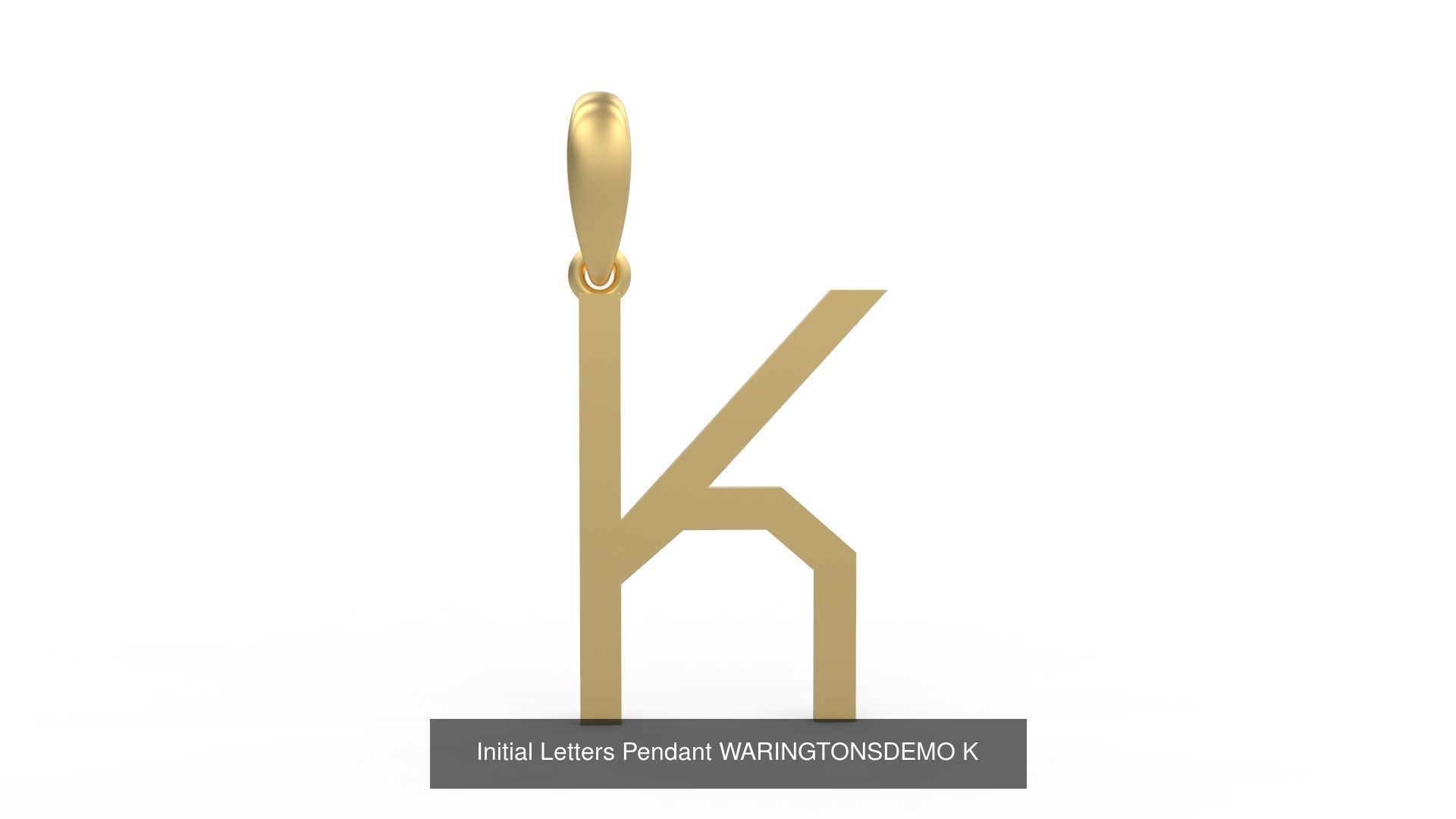 Initial Letters Pendant Alphabets WARINGTONSDEMO 3D Model Collection_13