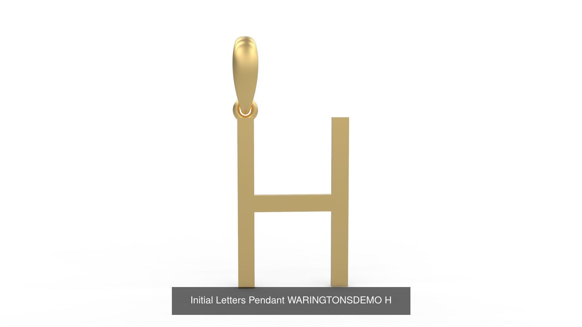 Initial Letters Pendant Alphabets WARINGTONSDEMO 3D Model Collection_10