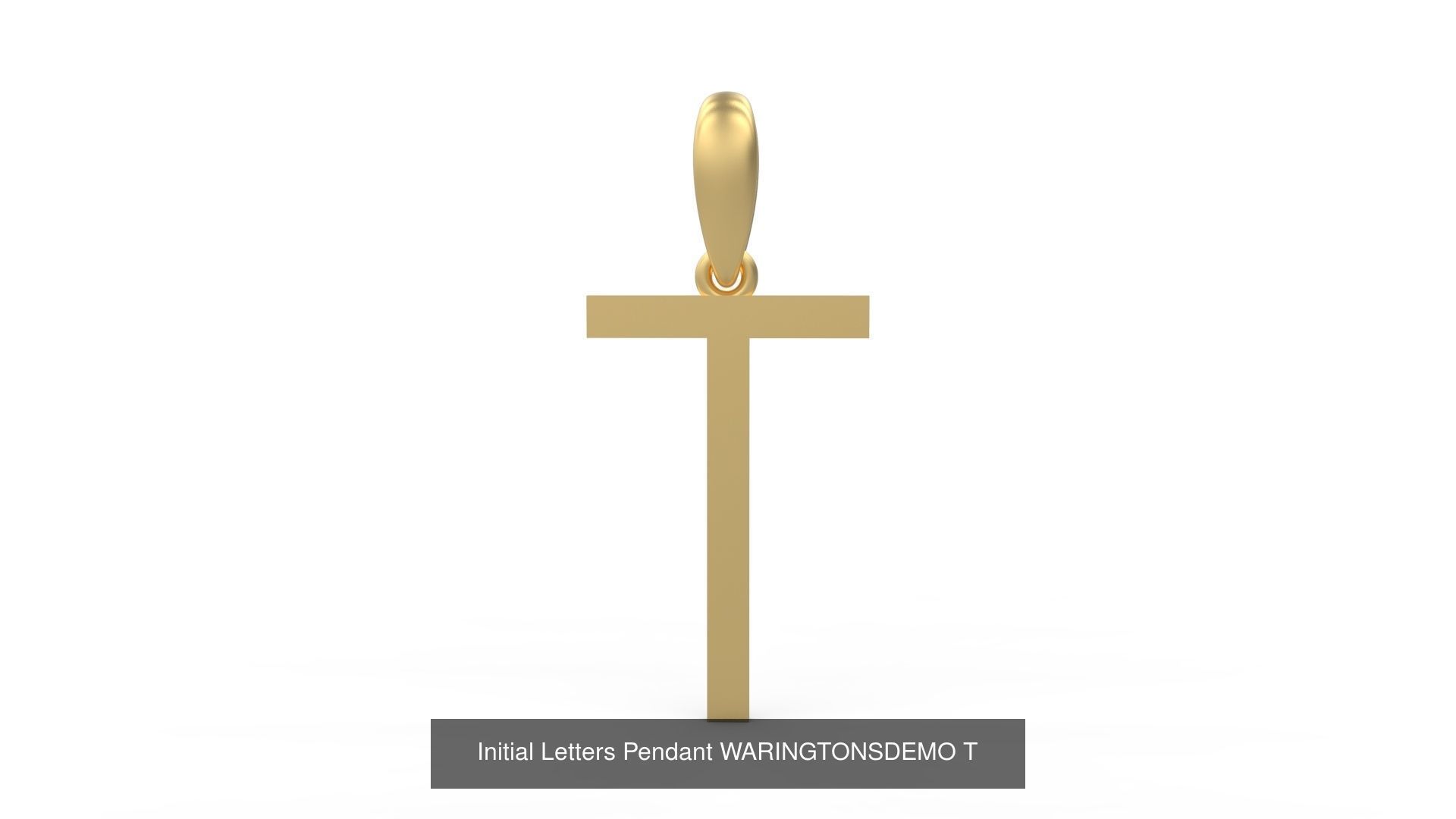Initial Letters Pendant Alphabets WARINGTONSDEMO 3D Model Collection_22