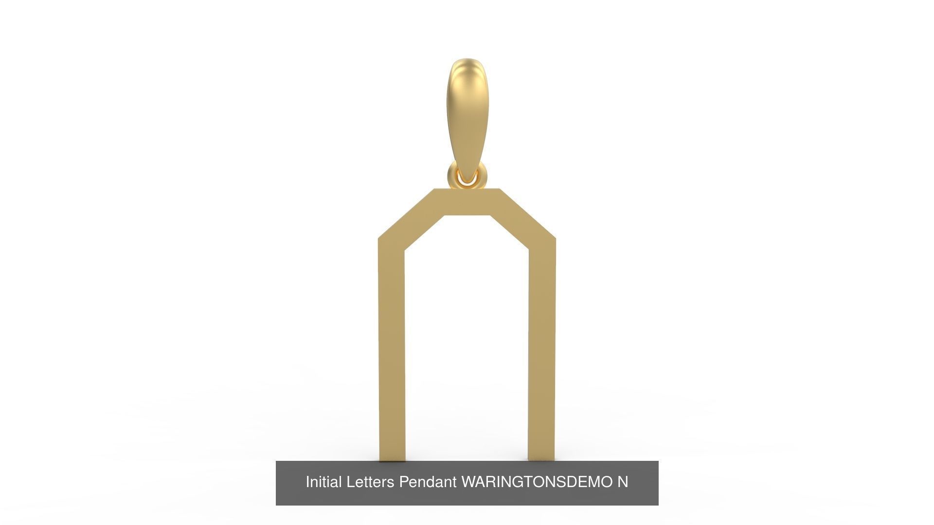 Initial Letters Pendant Alphabets WARINGTONSDEMO 3D Model Collection_16