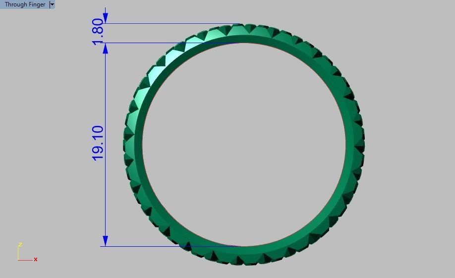 ring set 15 collection1 3D print model_6