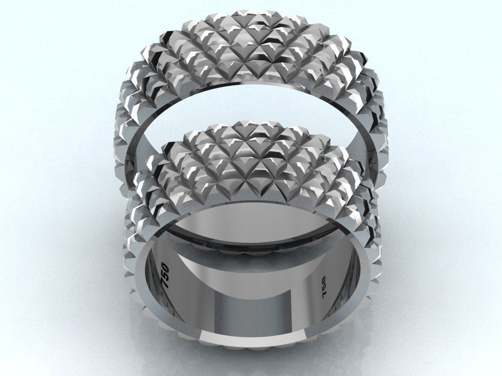 ring set 15 collection1 3D print model_9