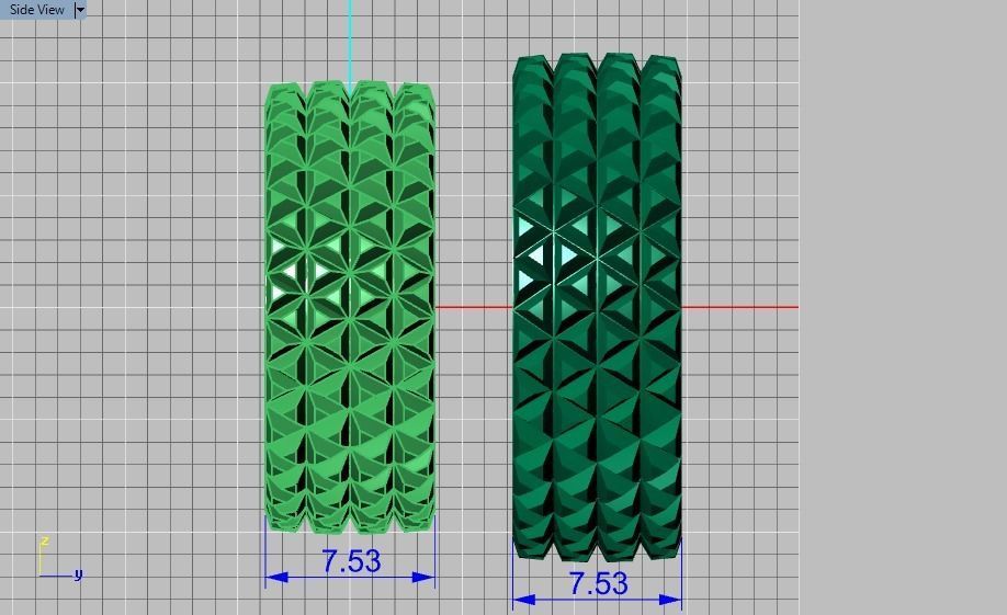 ring set 15 collection1 3D print model_12
