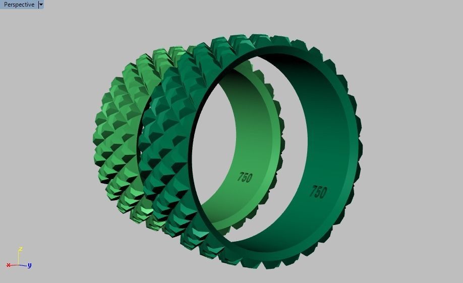 ring set 15 collection1 3D print model_25