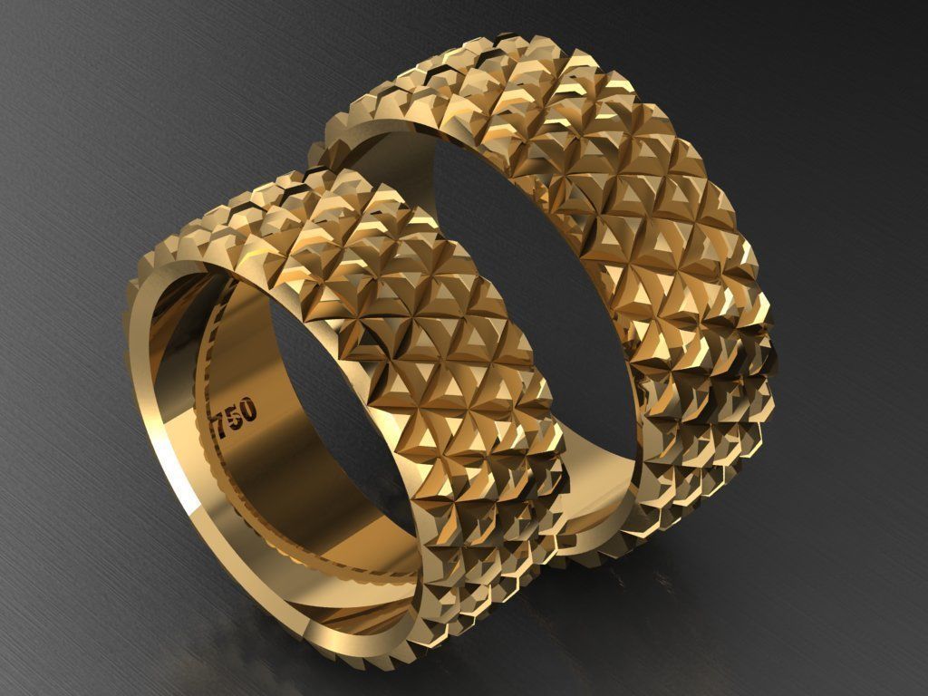 ring set 15 collection1 3D print model_11