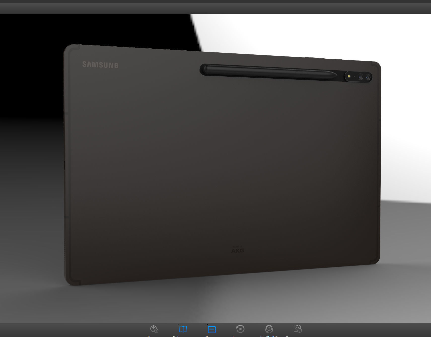Samsung Galaxy Tab S8 Ultra and Pen 3D model_18