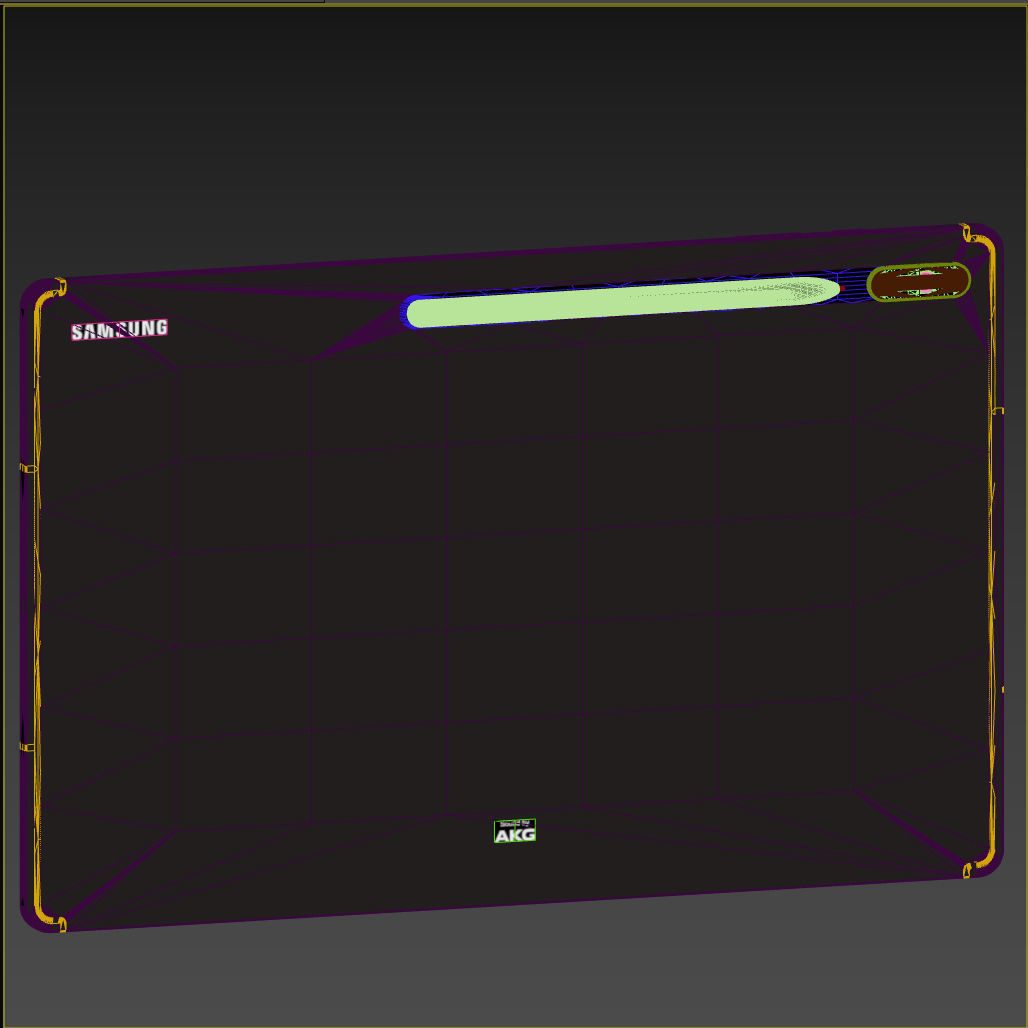 Samsung Galaxy Tab S8 Ultra and Pen 3D model_15