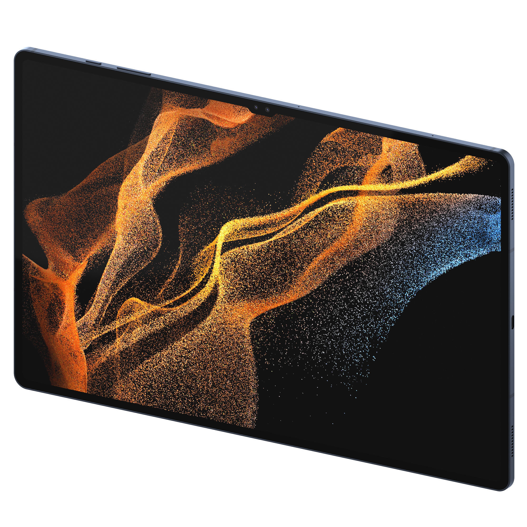 Samsung Galaxy Tab S8 Ultra and Pen 3D model_6