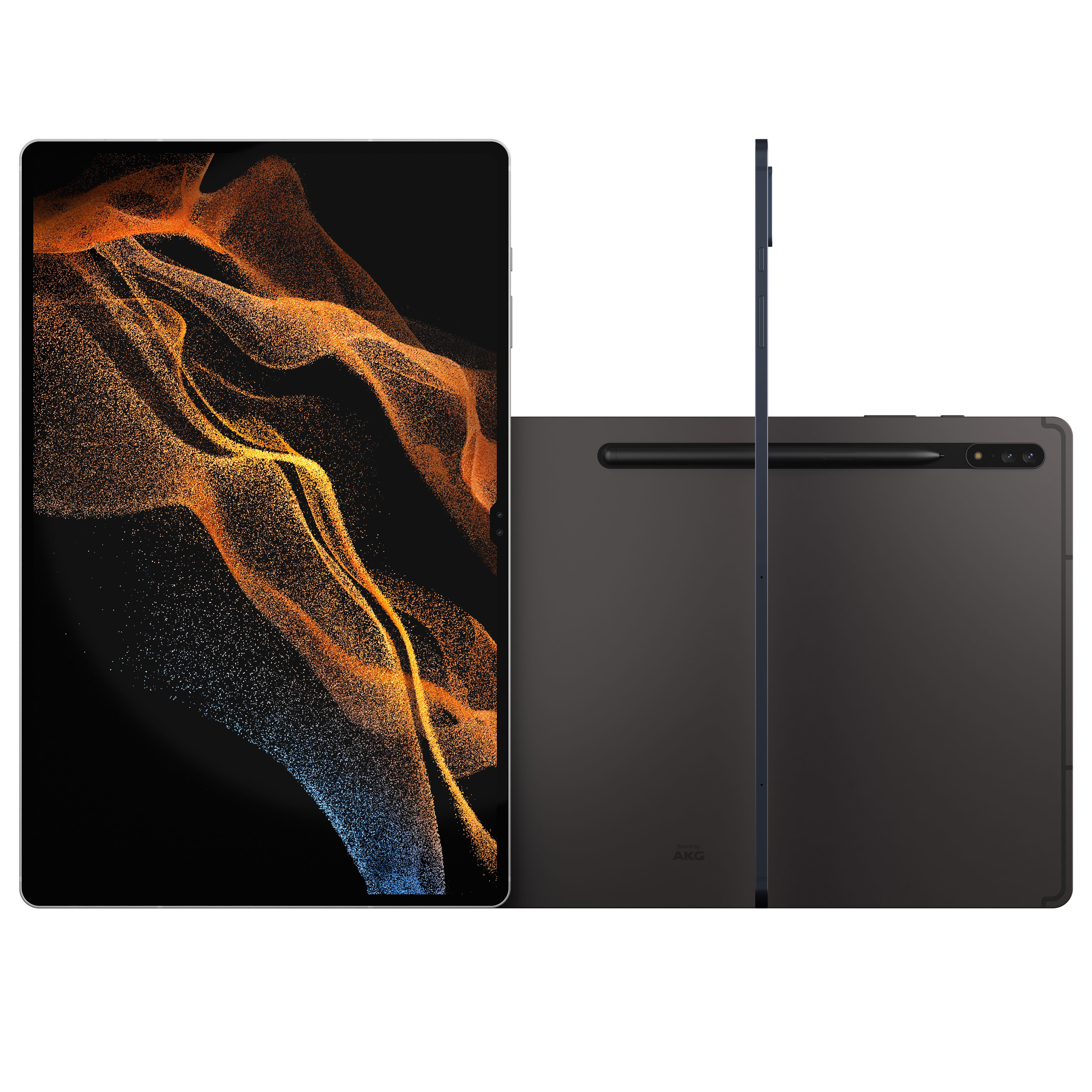 Samsung Galaxy Tab S8 Ultra and Pen 3D model_0