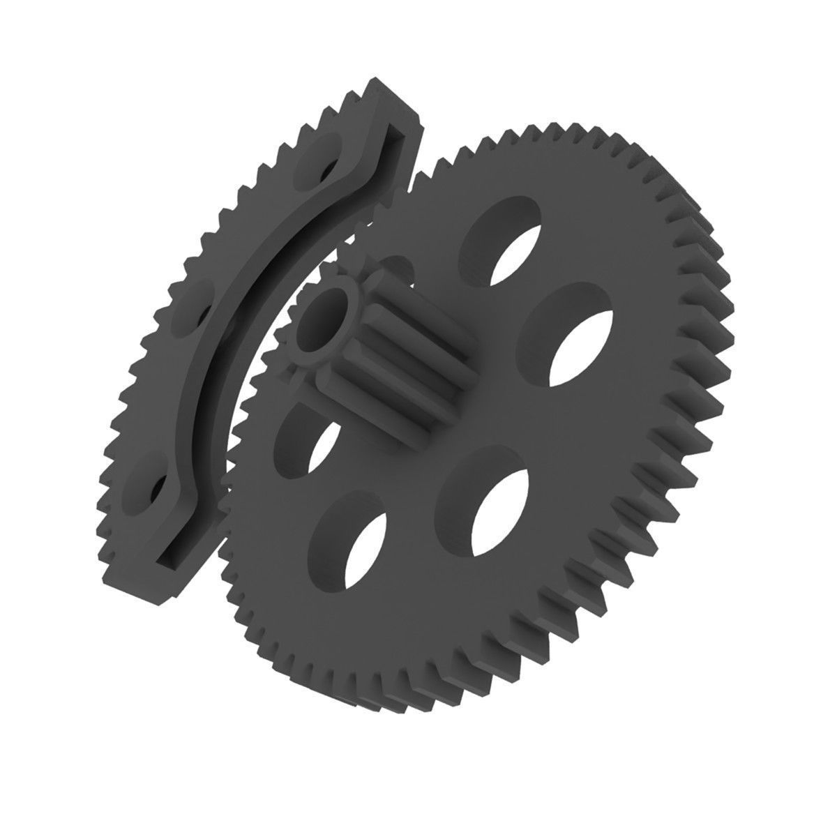 VAG Throttle Gear Repair Kit 3D print model_7