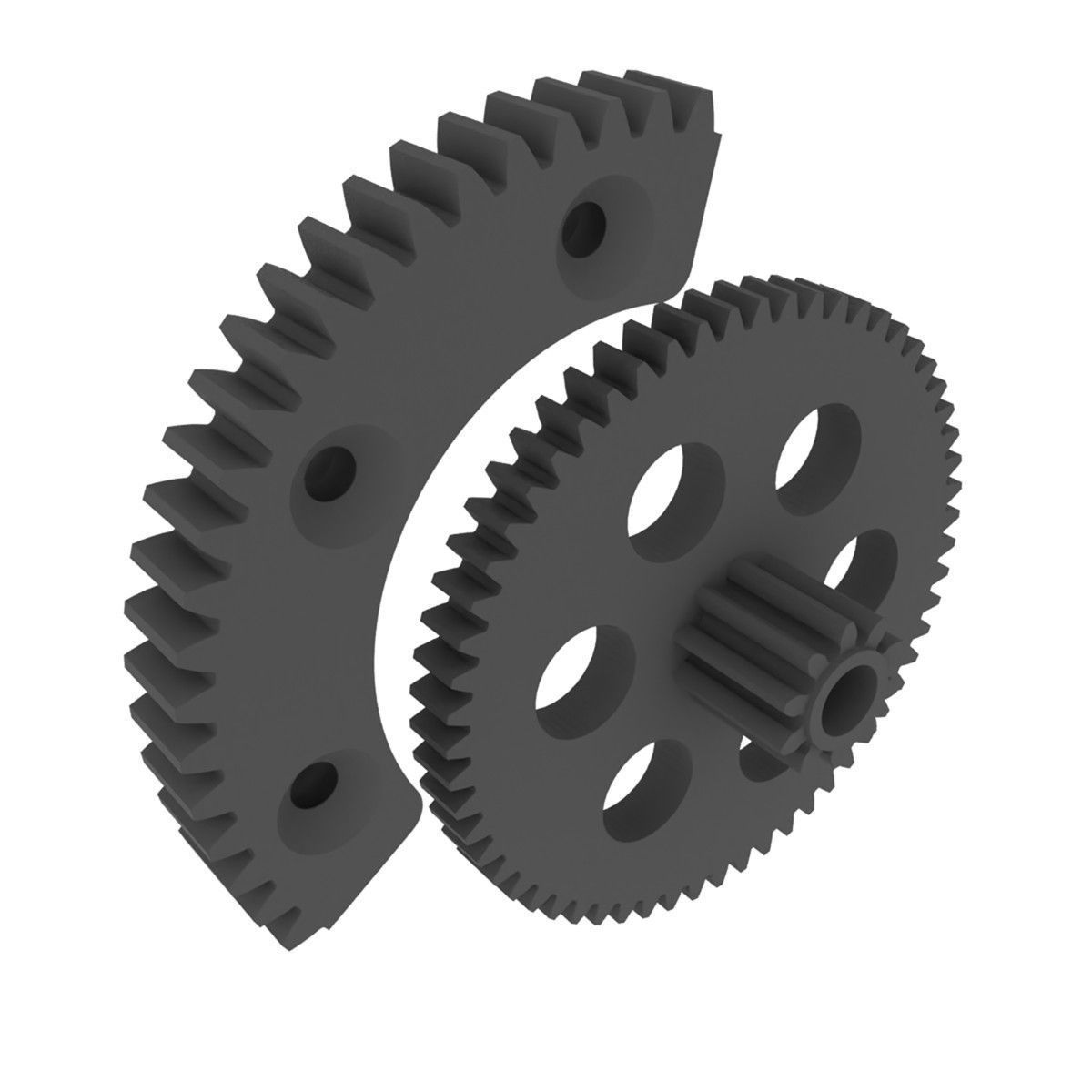 VAG Throttle Gear Repair Kit 3D print model_8