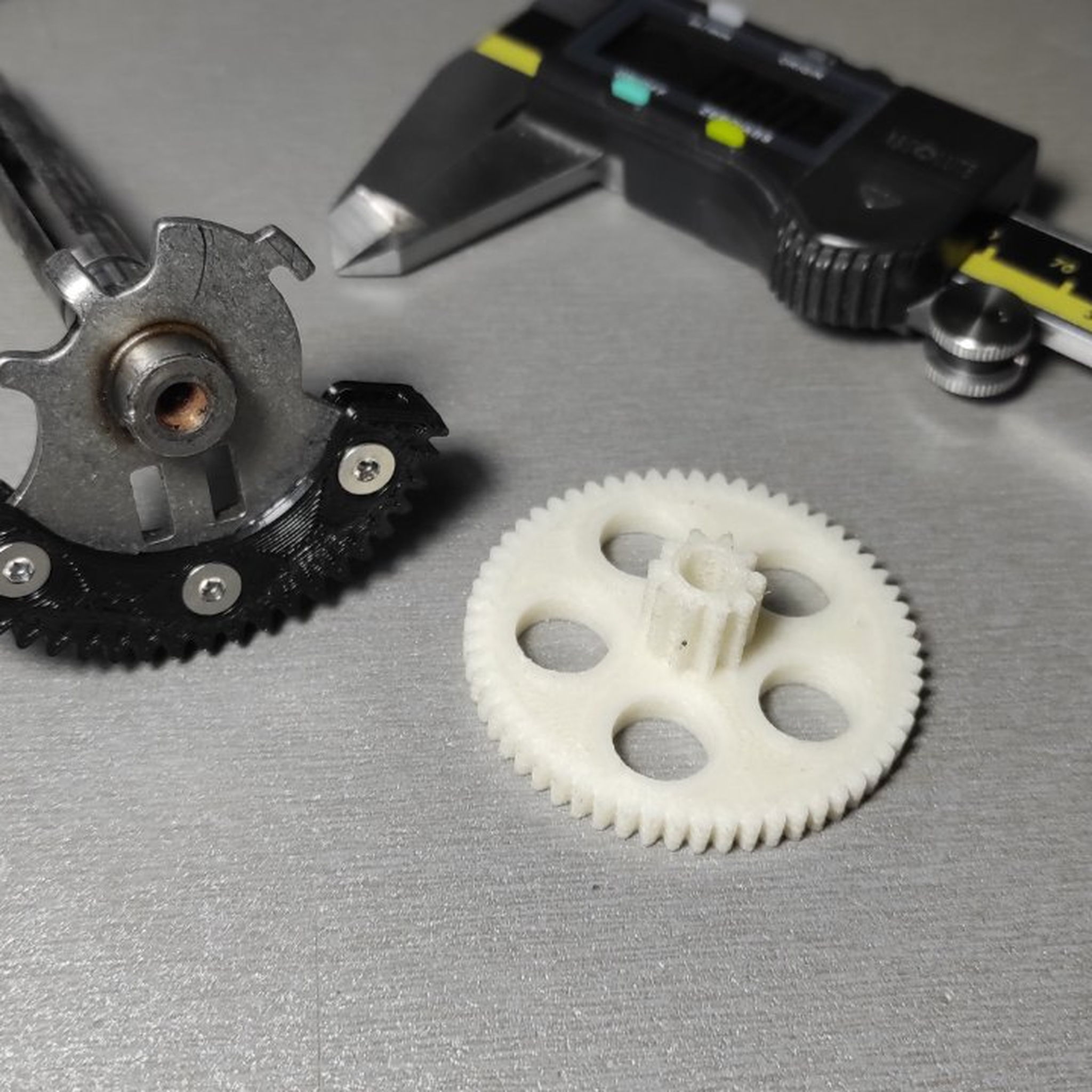 VAG Throttle Gear Repair Kit 3D print model_2