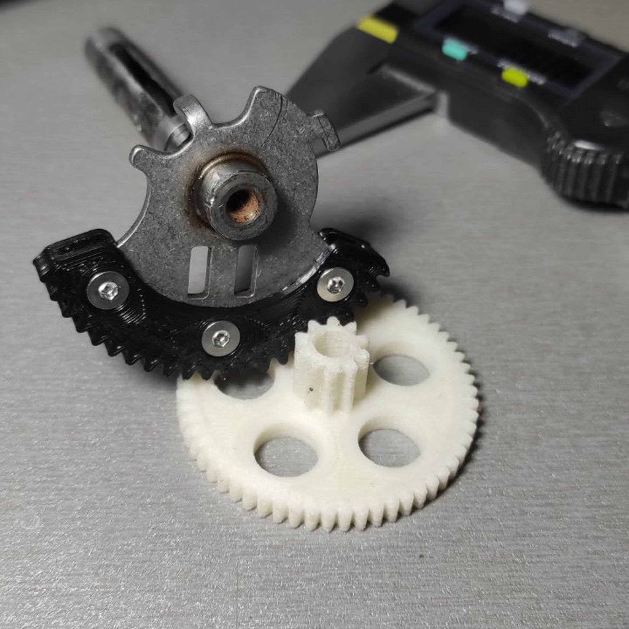 VAG Throttle Gear Repair Kit 3D print model_3
