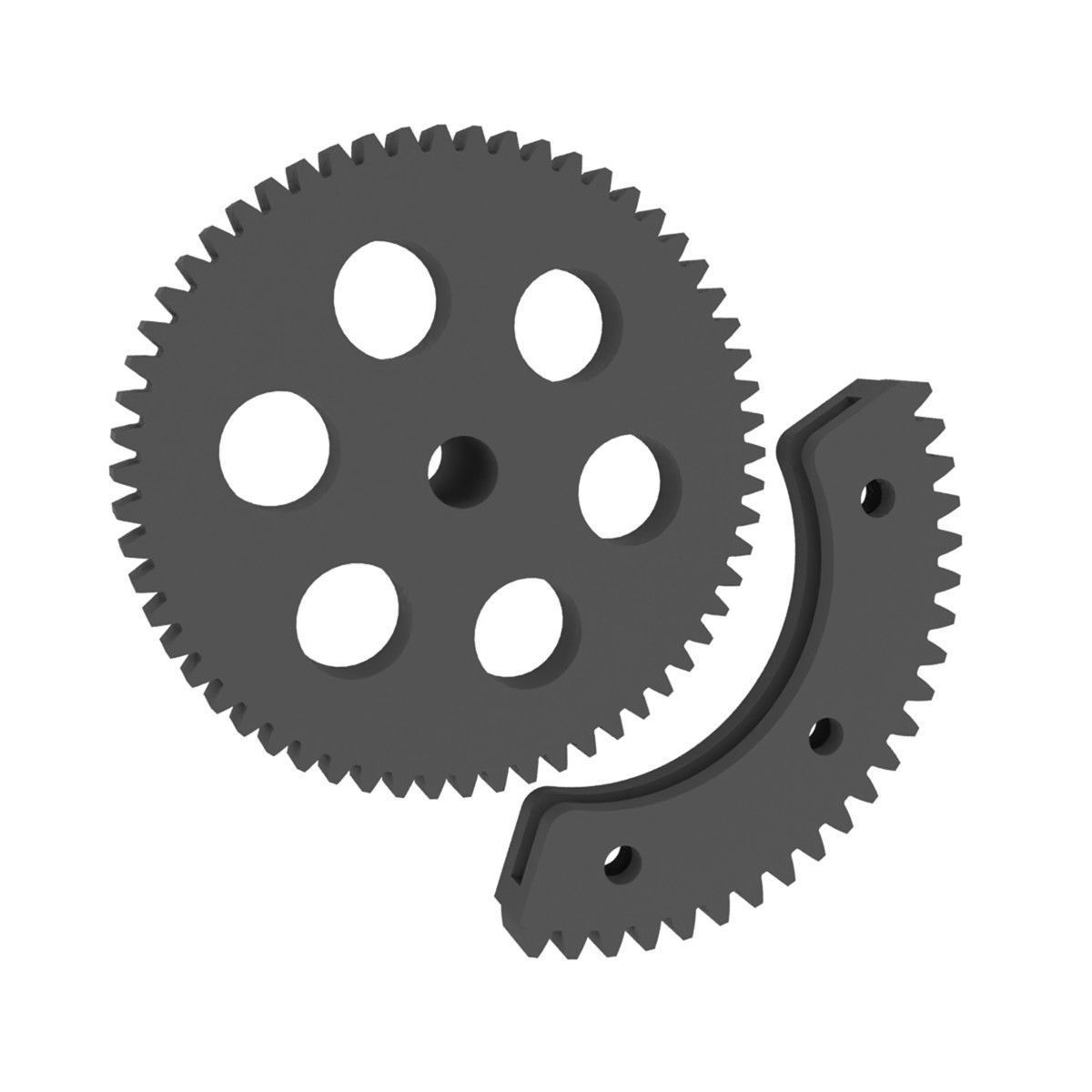 VAG Throttle Gear Repair Kit 3D print model_9
