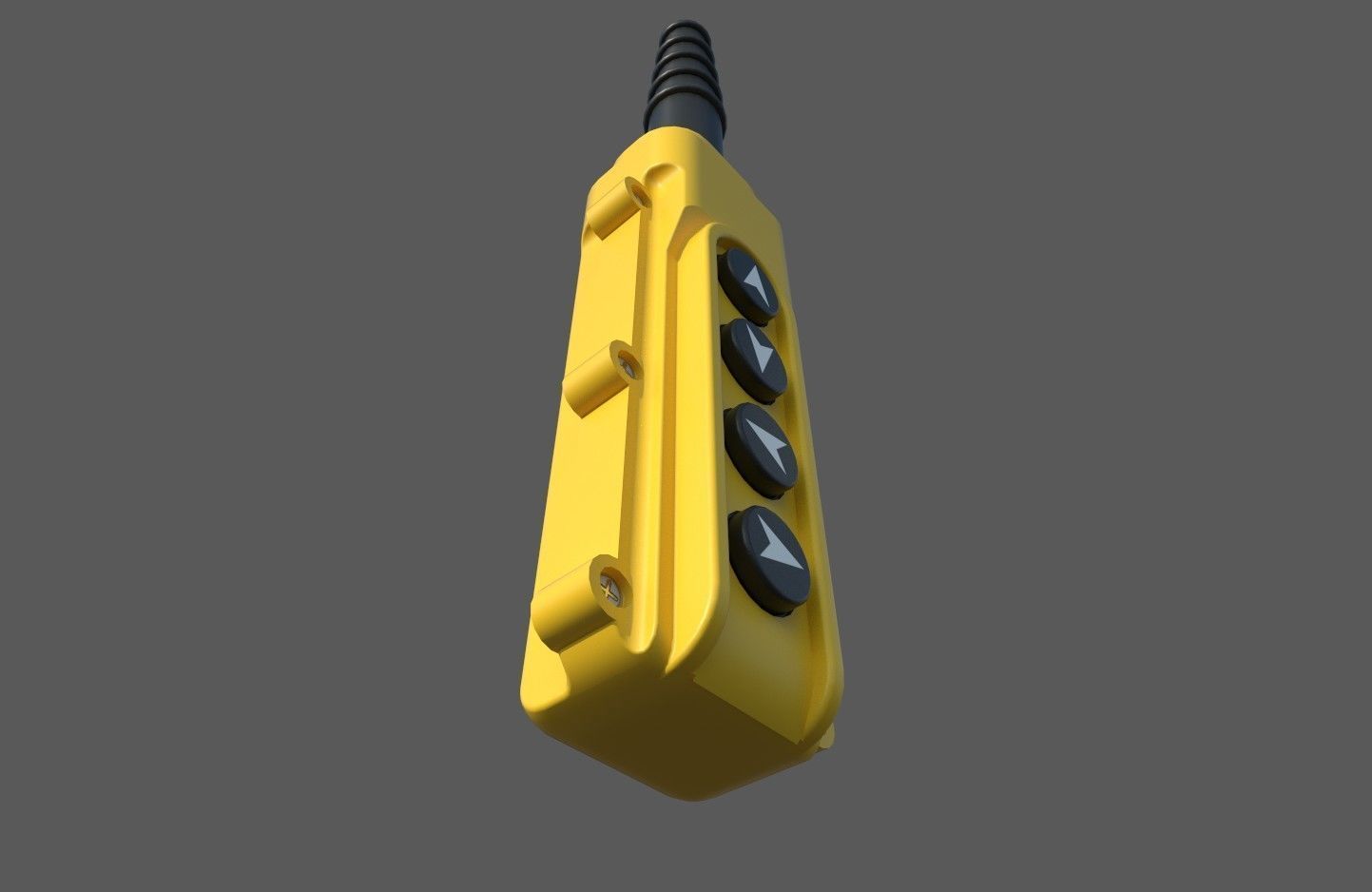 Crane Controller M8 Low-poly 3D model_28