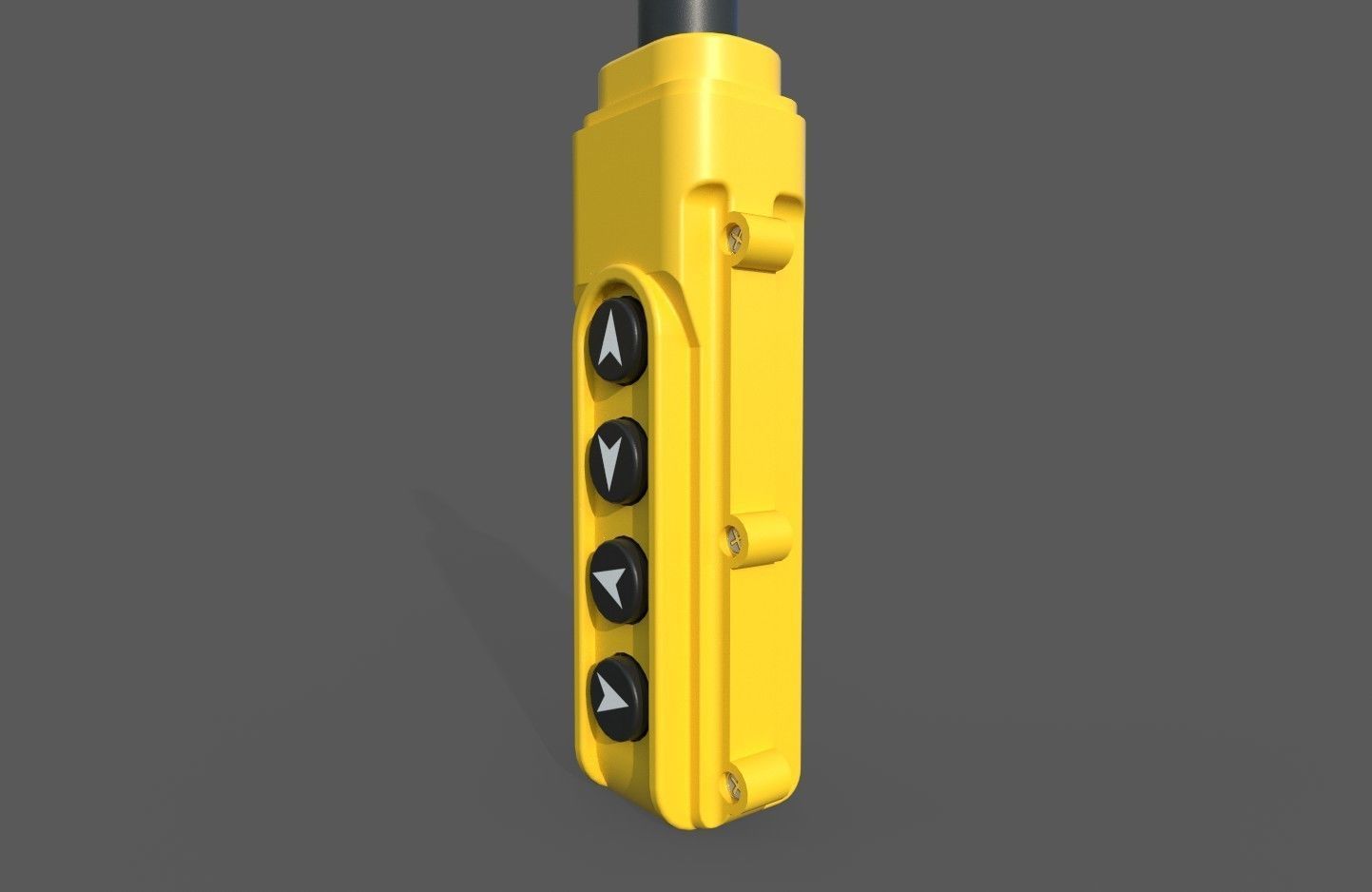 Crane Controller M8 Low-poly 3D model_21