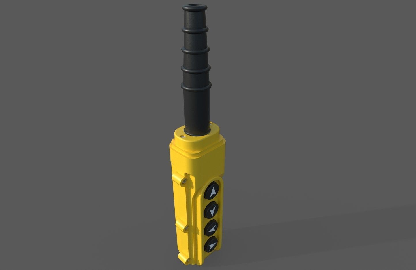 Crane Controller M8 Low-poly 3D model_7