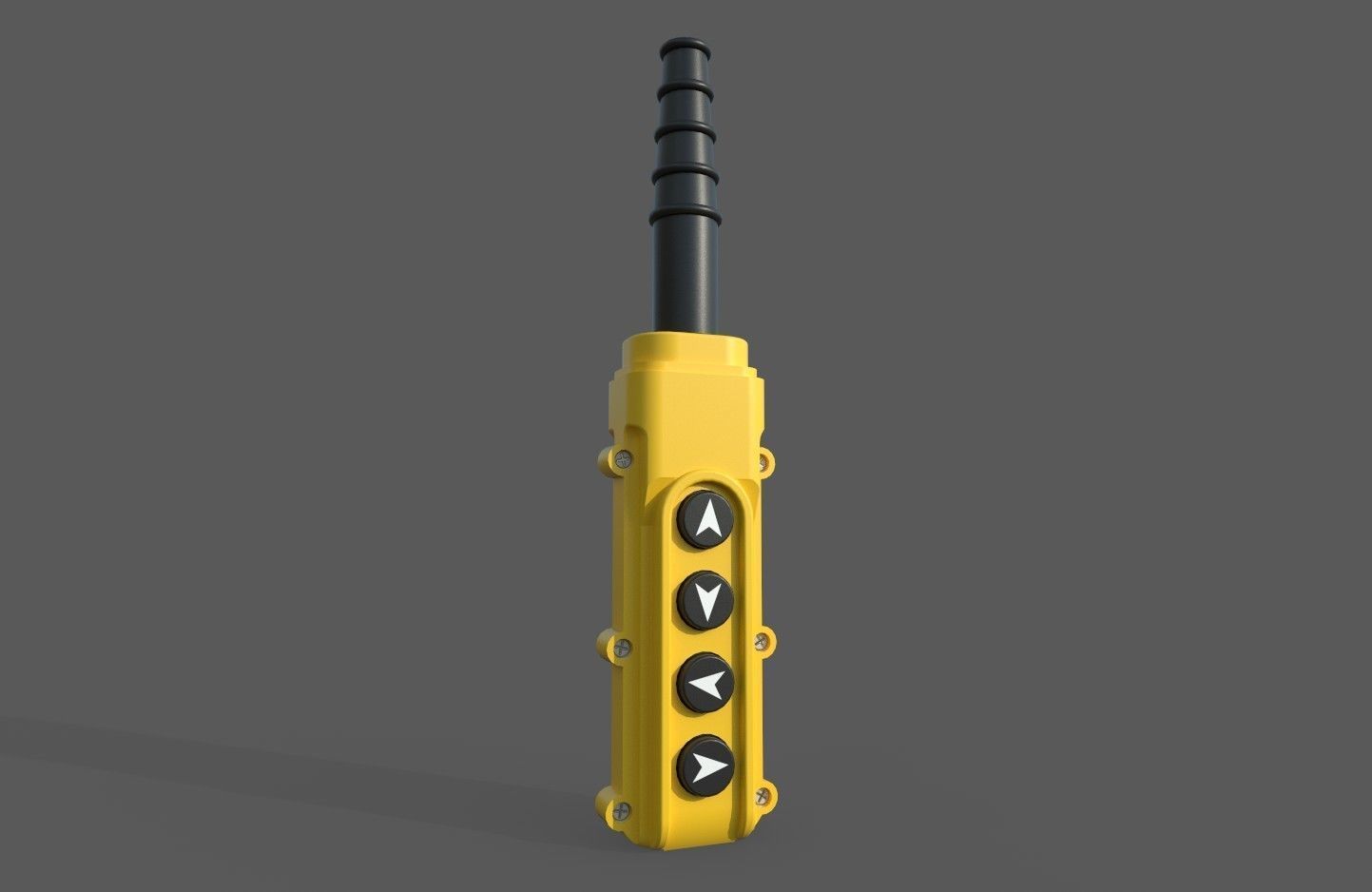 Crane Controller M8 Low-poly 3D model_2