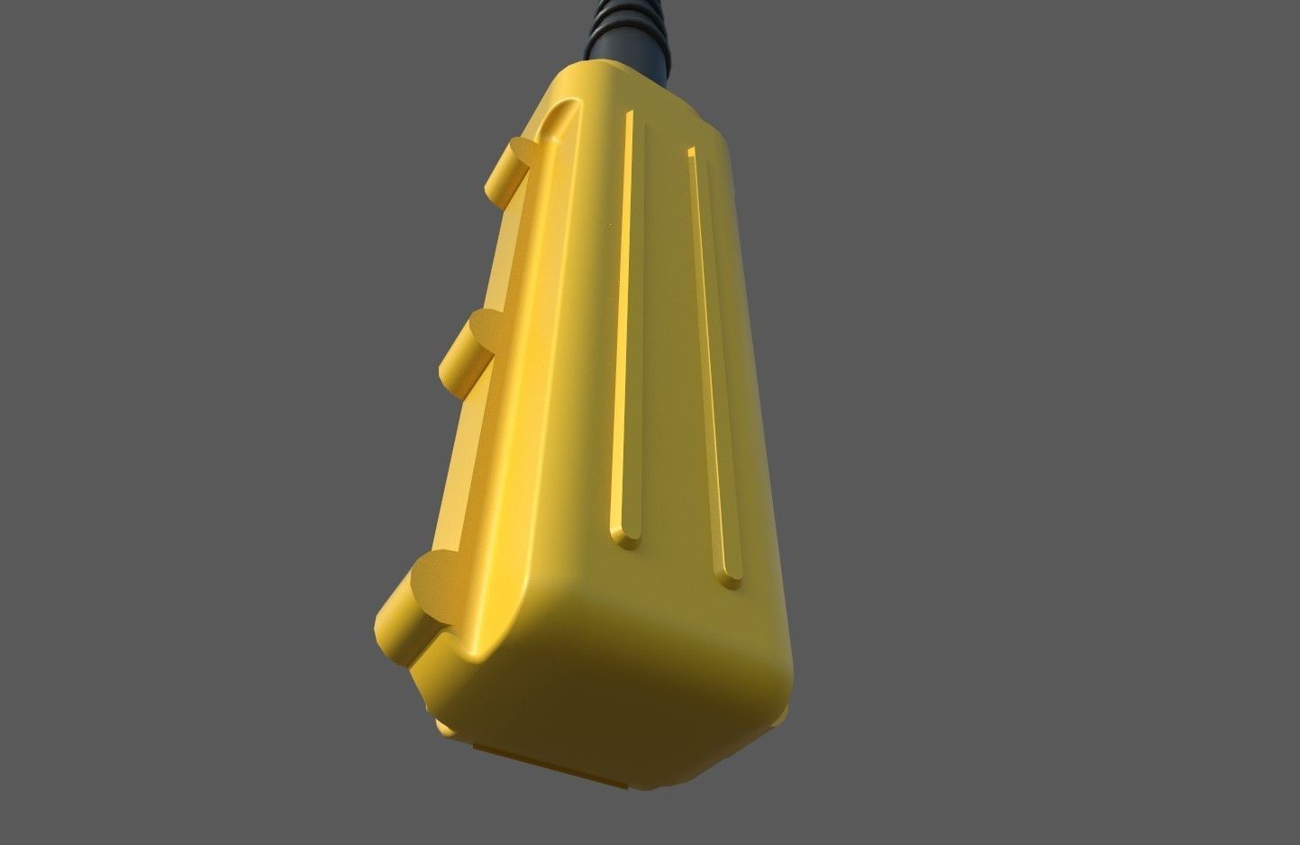 Crane Controller M8 Low-poly 3D model_13