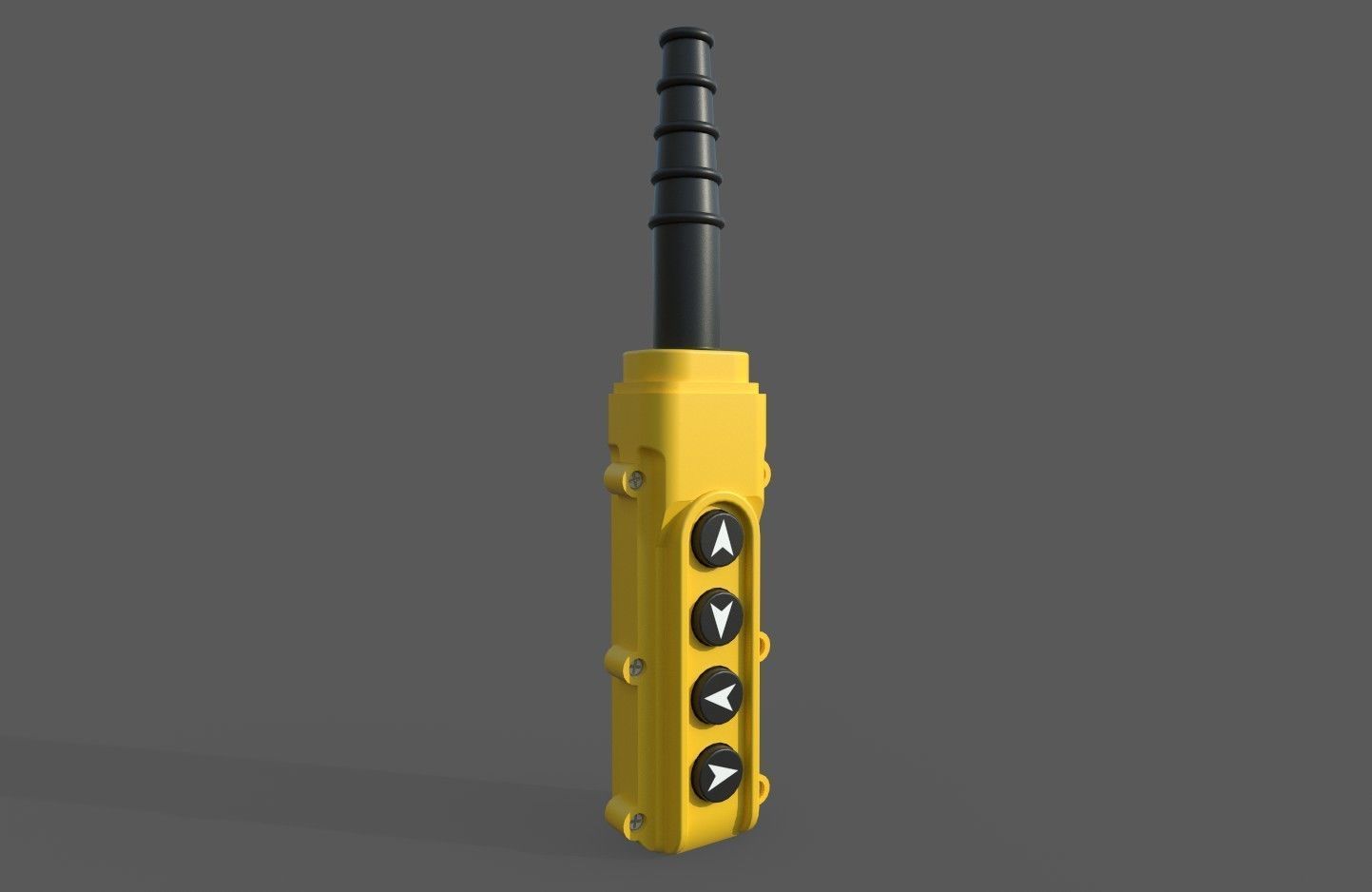 Crane Controller M8 Low-poly 3D model_1