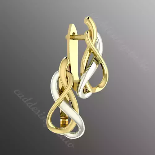 earrings sk4 3D print model