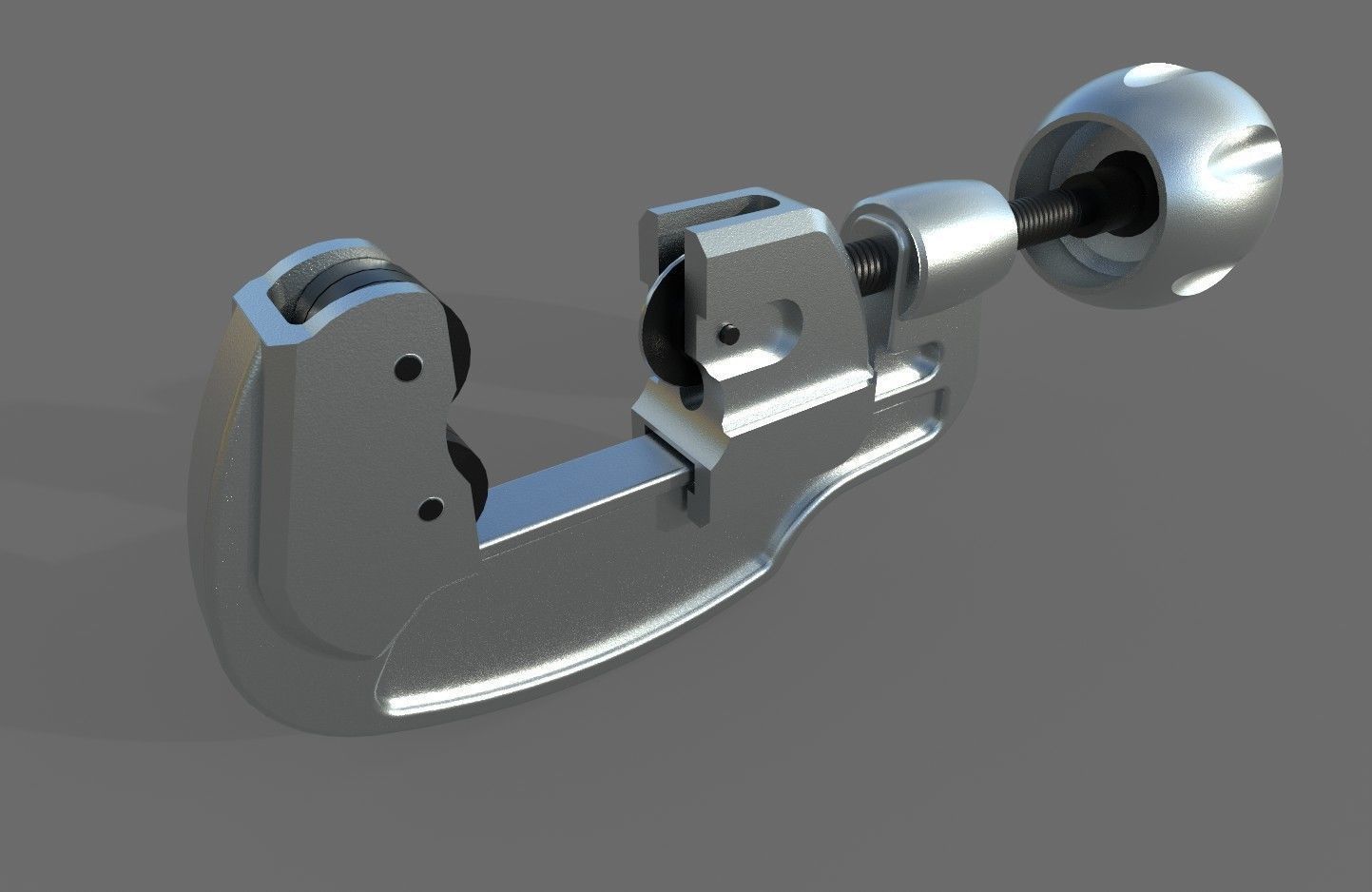 Pipe Cutter M4 Low-poly 3D model_15