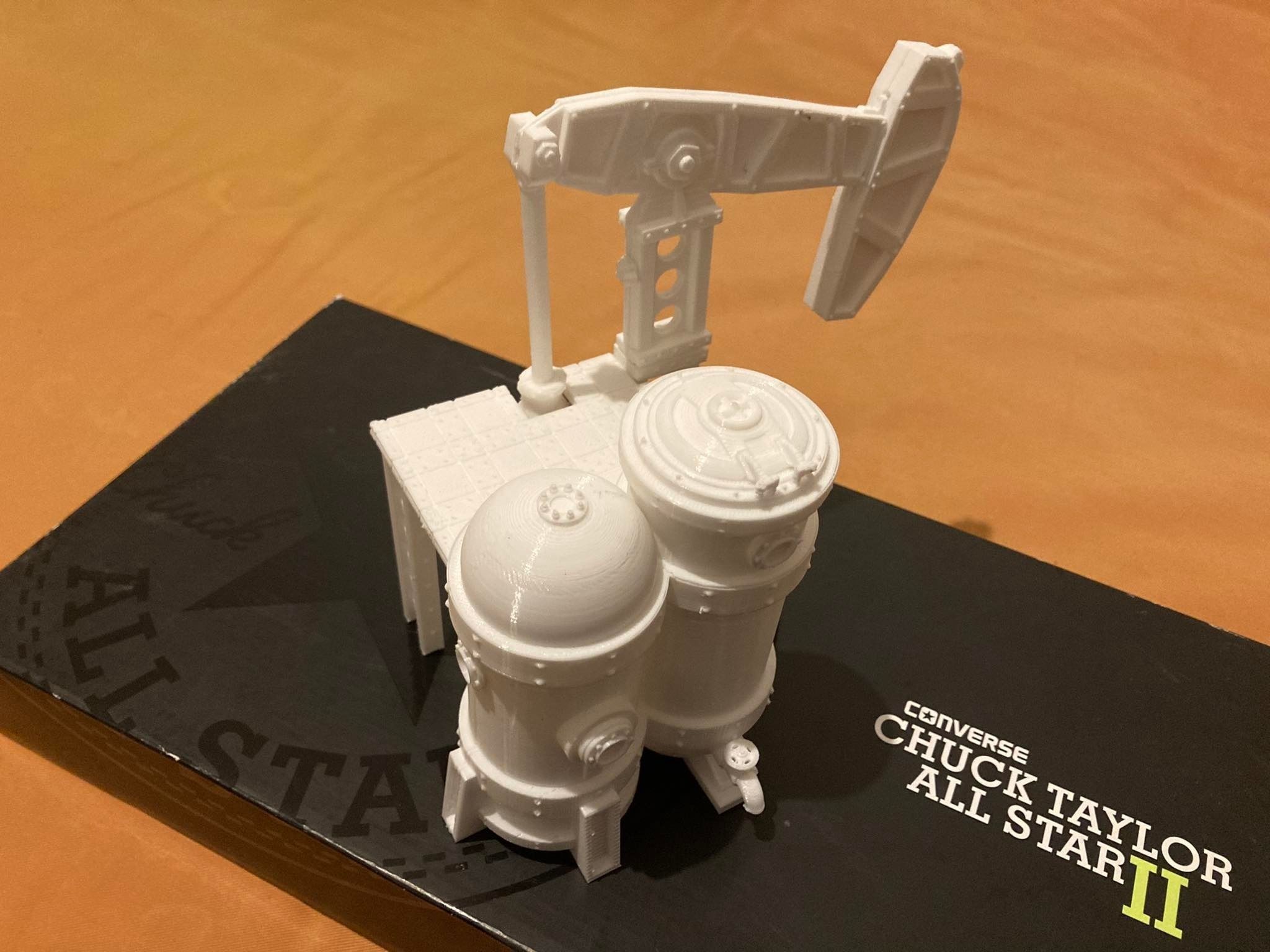 Oil pump 3D print model_3