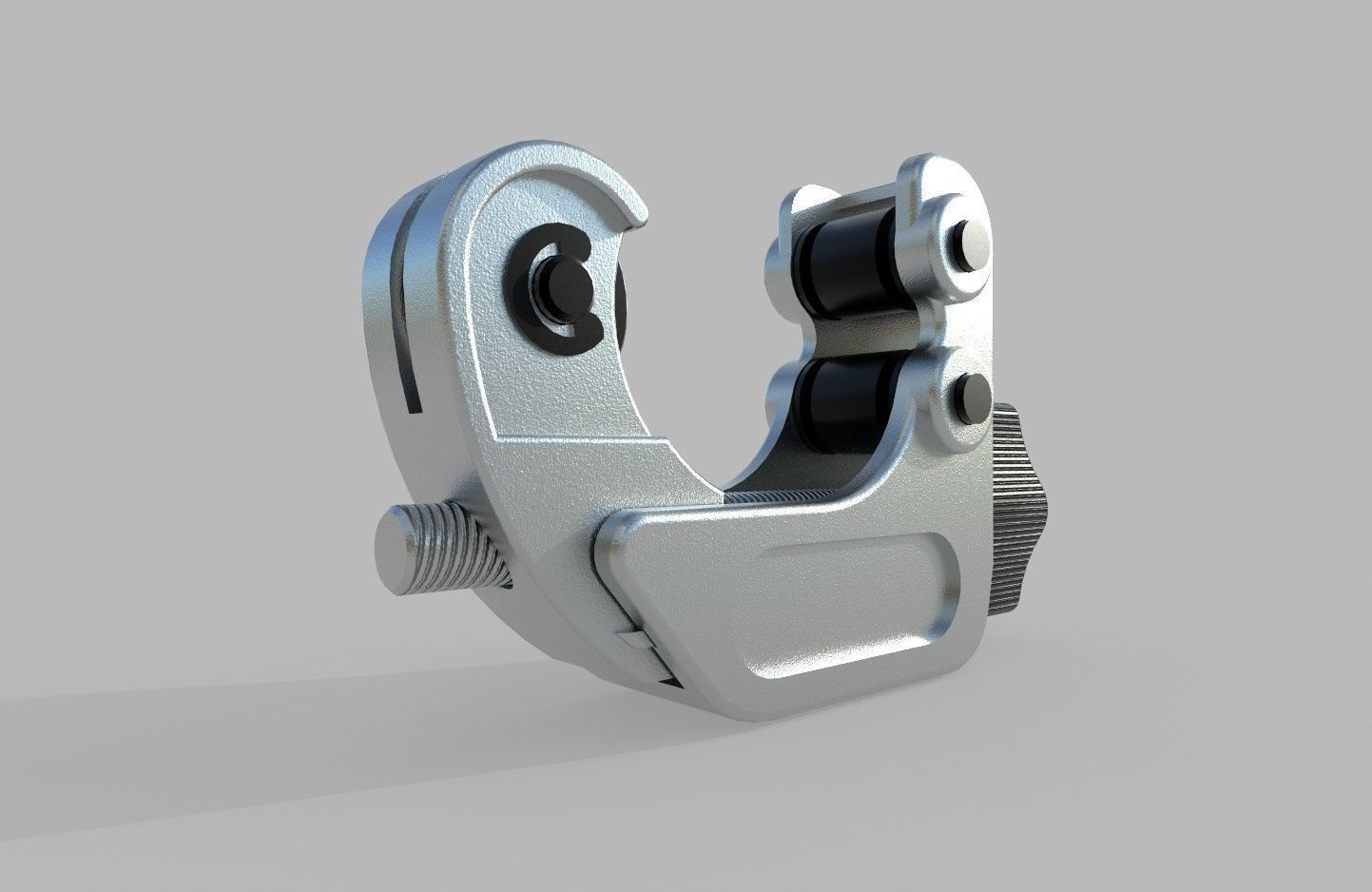 Pipe Cutter M6 Low-poly 3D model_13