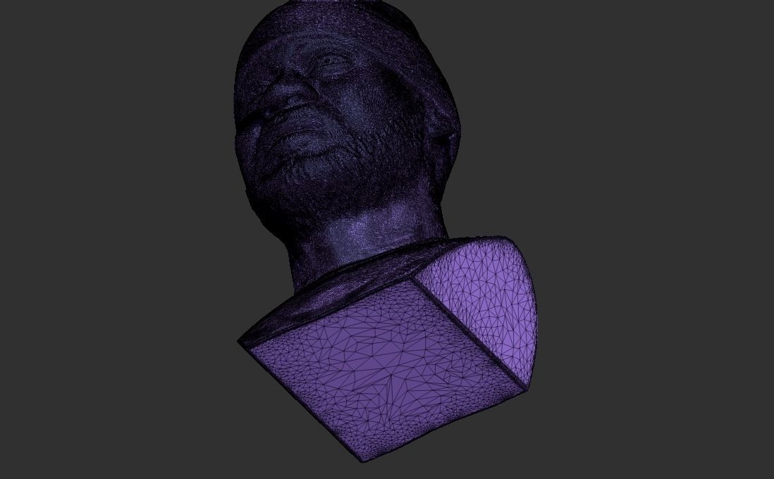Ghostface Killah bust for 3D printing 3D print model_36