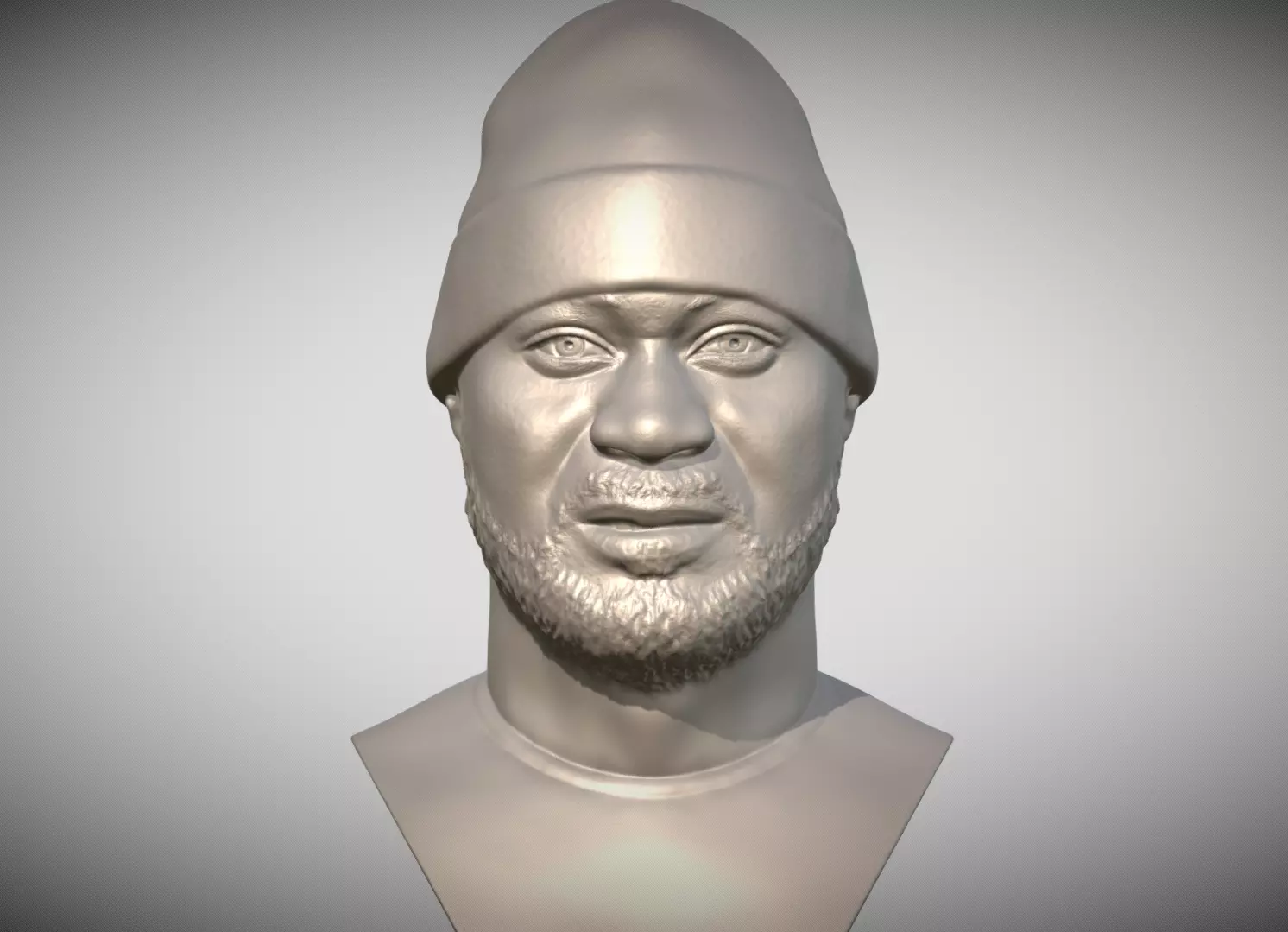Ghostface Killah bust for 3D printing 3D print model_0