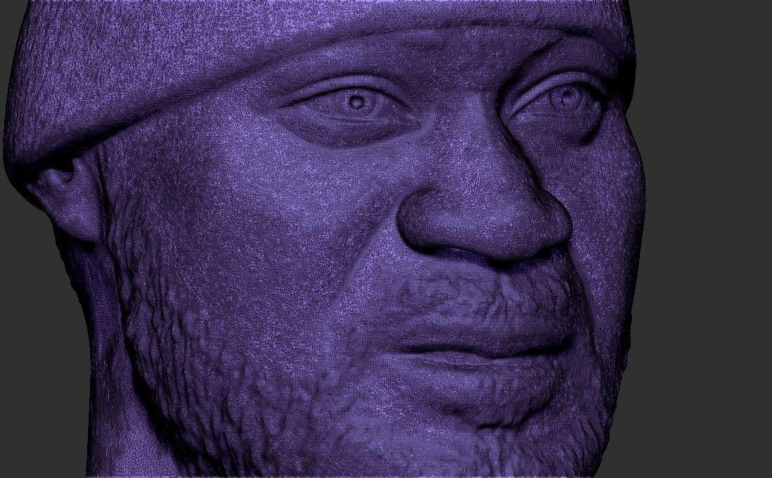 Ghostface Killah bust for 3D printing 3D print model_34