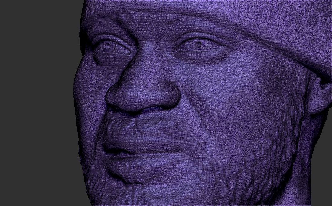 Ghostface Killah bust for 3D printing 3D print model_35