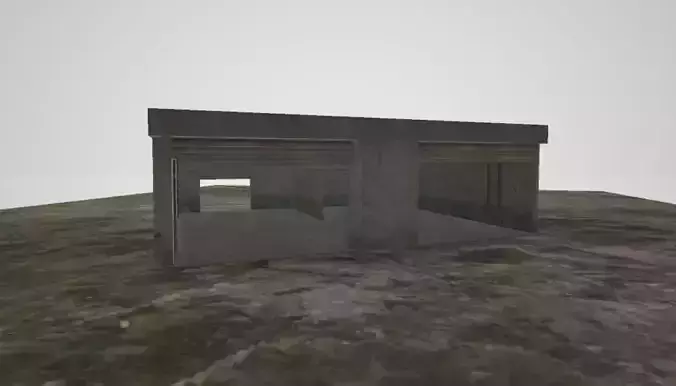 free fire abandoned garage
