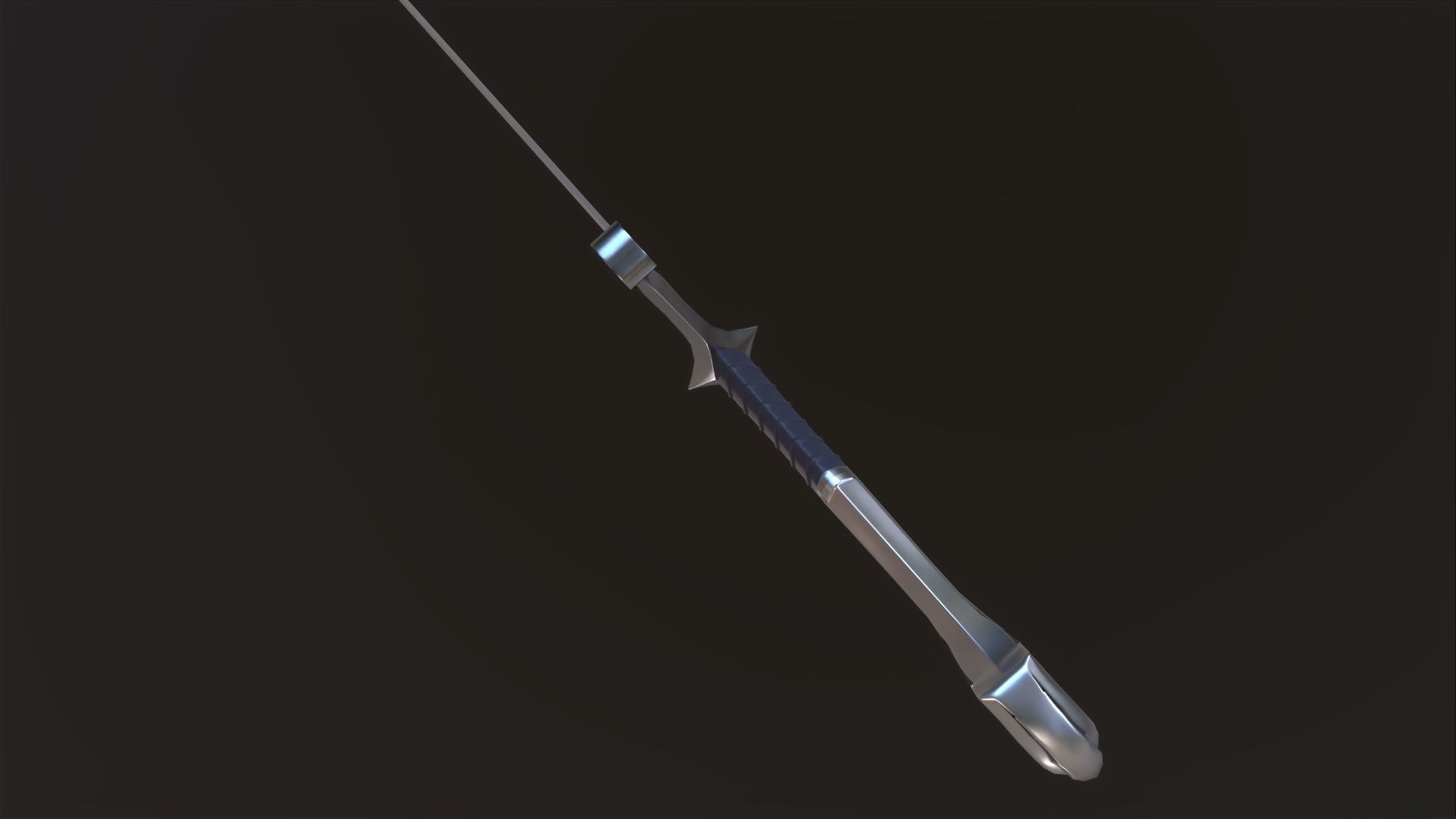 Anduril - Flame of the West Low-poly 3D model_6