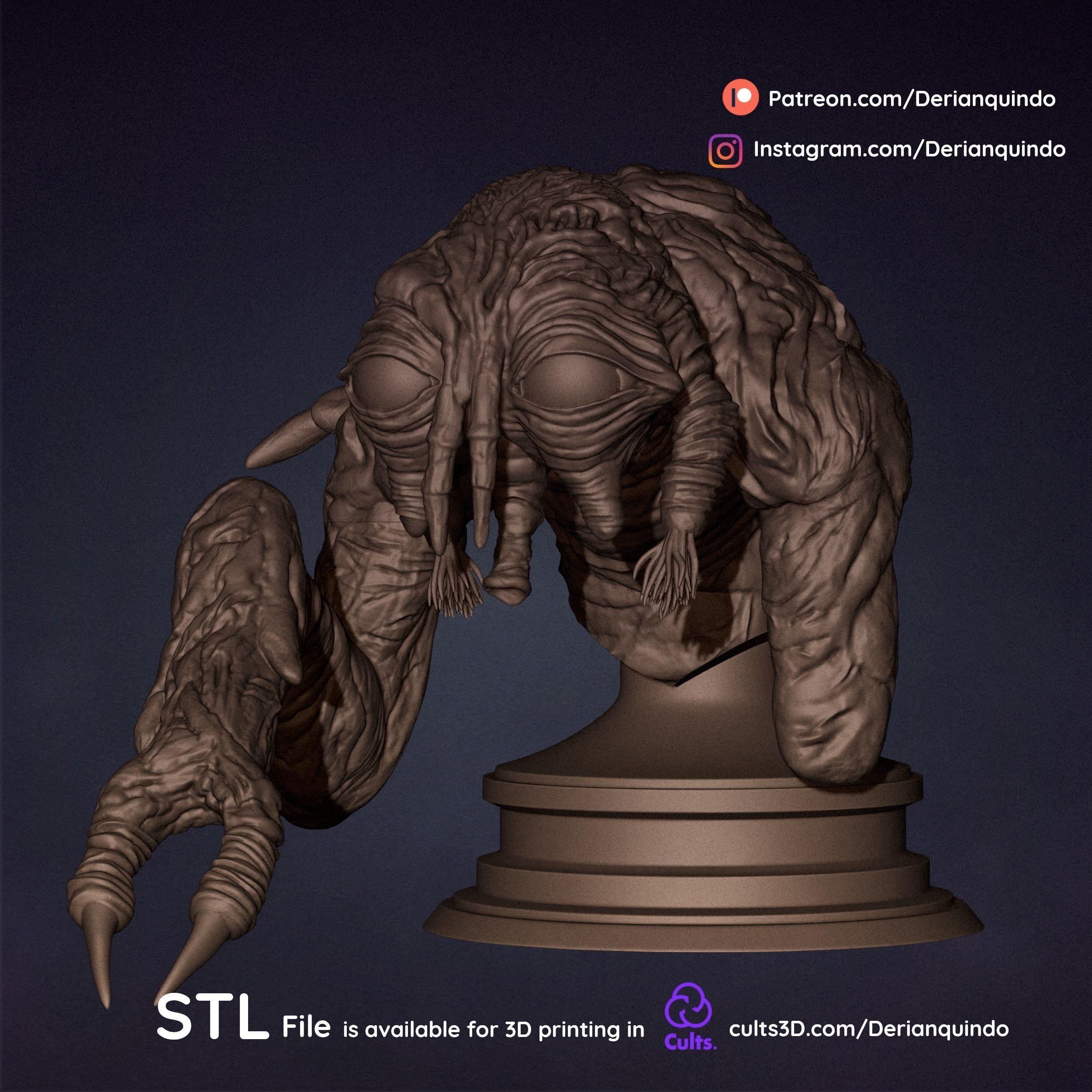 Horror Collection - Slasher icons - The Fly 3D print model_12