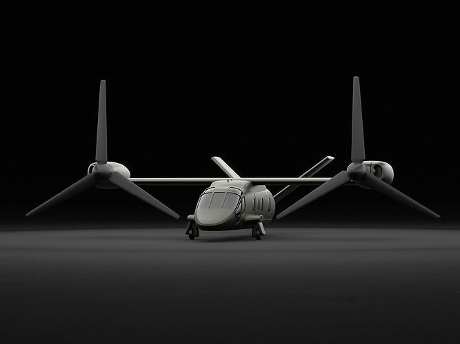 Bell V-280 Valor 3D print model