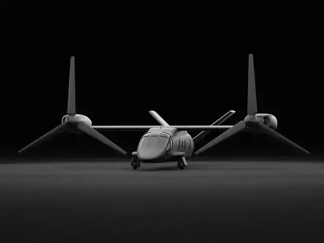 Bell V-280 Valor 3D print model