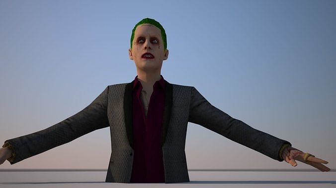 Joker Suicide Squad 3D model