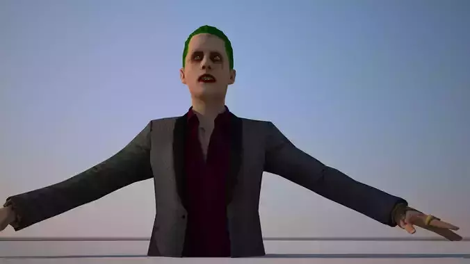 Joker Suicide Squad 3D model