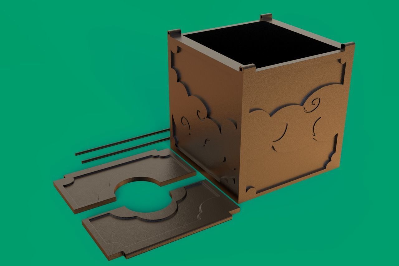 Hibari Katekyo Hitman Reborn Box 3D print model_2