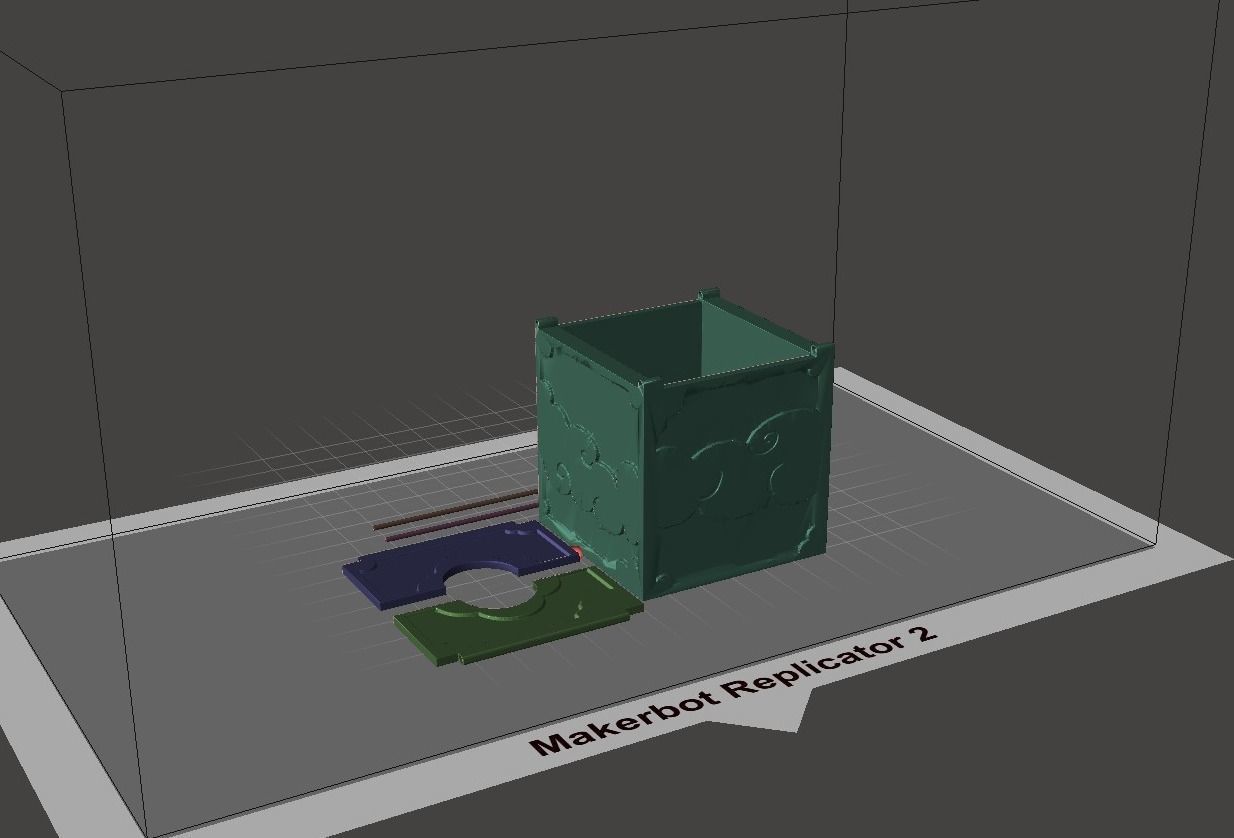 Hibari Katekyo Hitman Reborn Box 3D print model_5